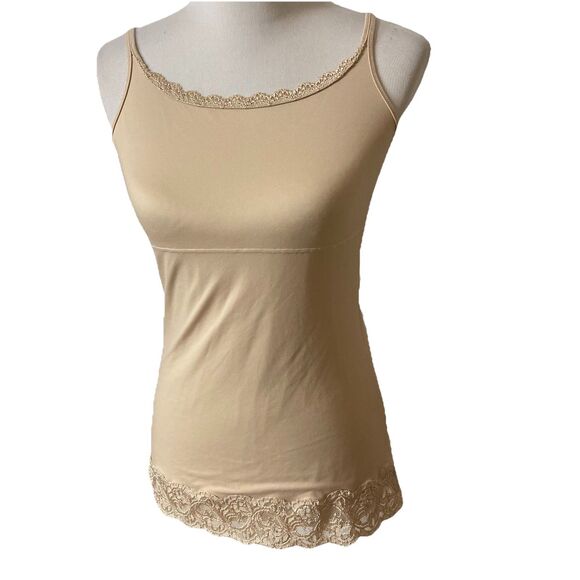 Maidenform Sweet Nothing Cami Shapewear Slimming Tummy Control Tank Top Beige - Picture 4 of 11